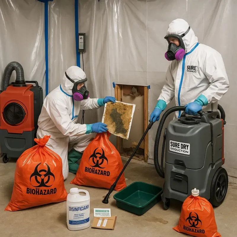 Contaminated Water Handling Protocols process in Greenwood, LA