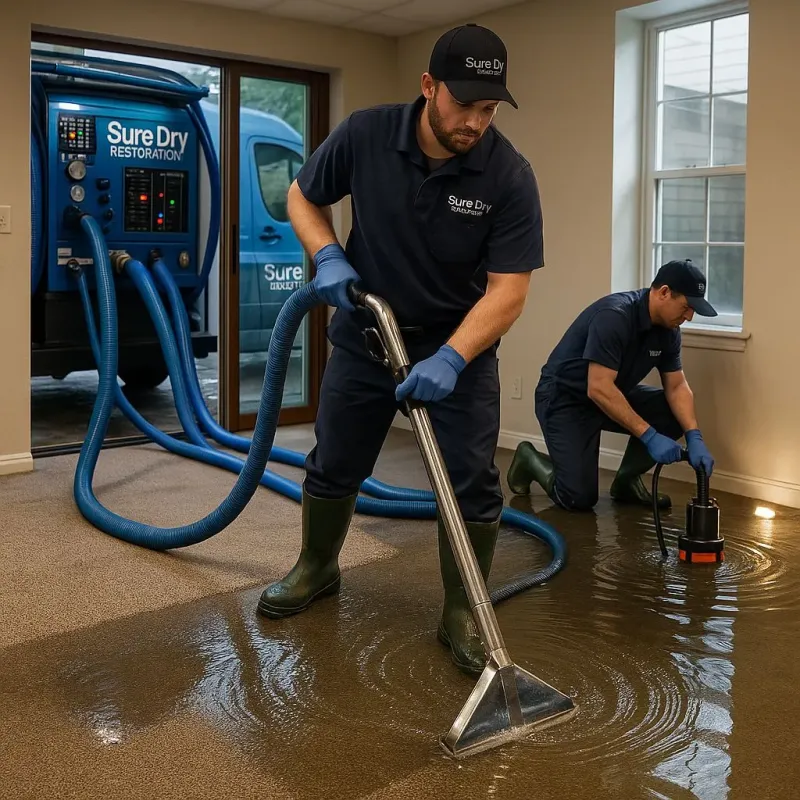 Water Extraction and Removal process in Greenwood, LA